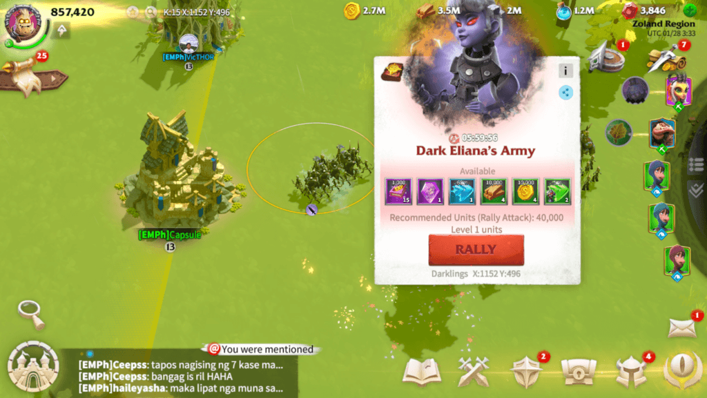 Dark Elianas Army