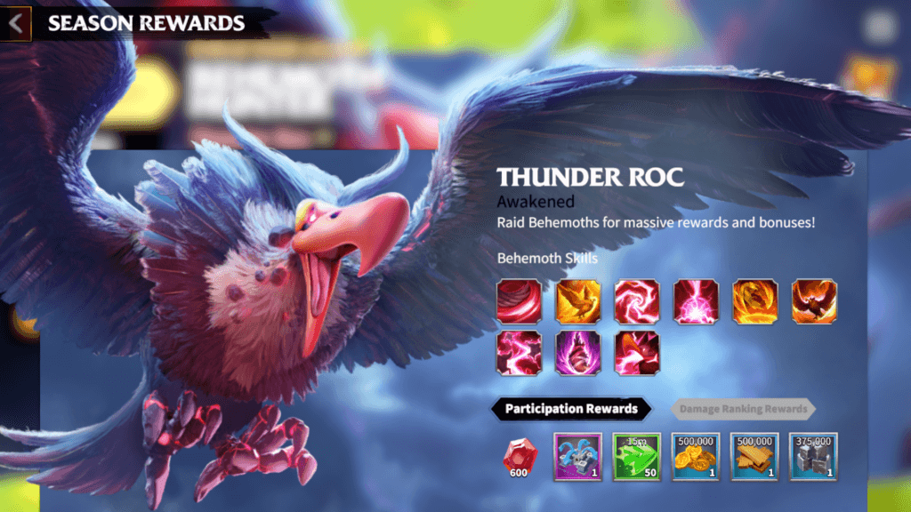 Thunder Roc Call of Dragons