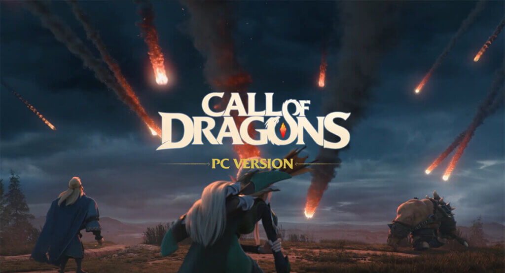 download call of dragons pc