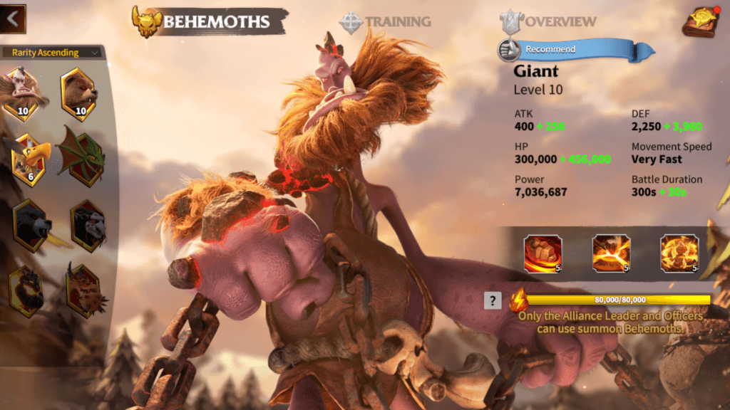 Alliance Behemoths