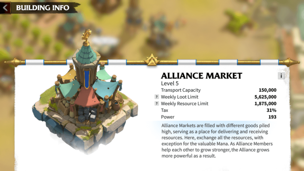 alliance market building