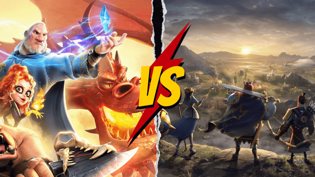 Call of Dragons Vs Rise of Kingdoms