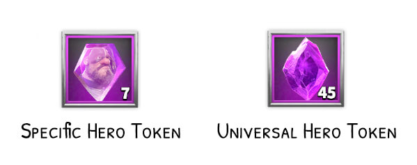 Call of Dragons hero tokens