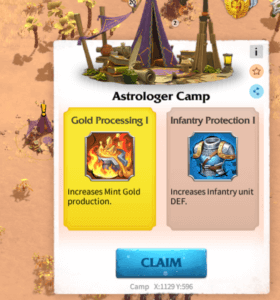 mystery camp rewards