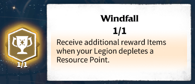 windfall skill