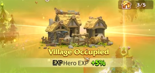 village occupied