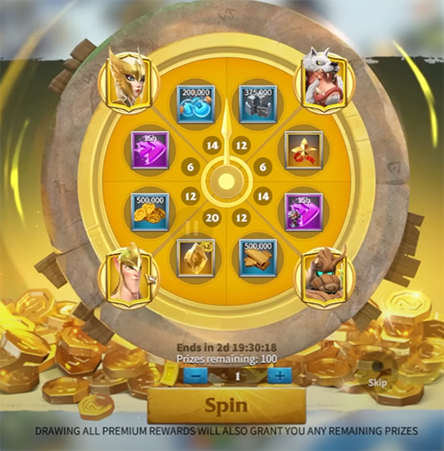 wheel of destiny event